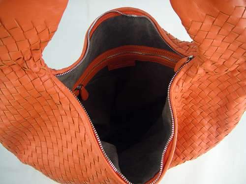Bottega Veneta 'Belly Veneta' Hobo Bag 9620 orange - Click Image to Close